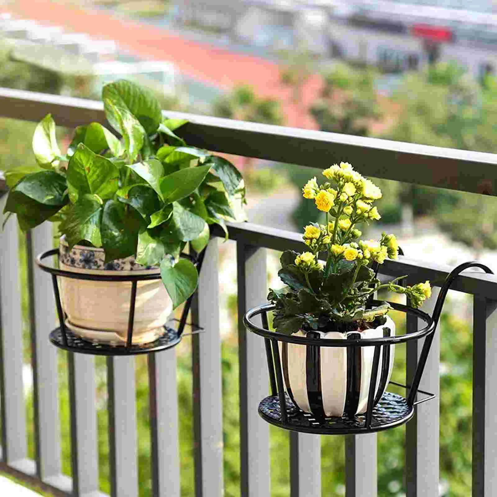 Bonsai Garden China - 2 adet demir saksı standı duvar
