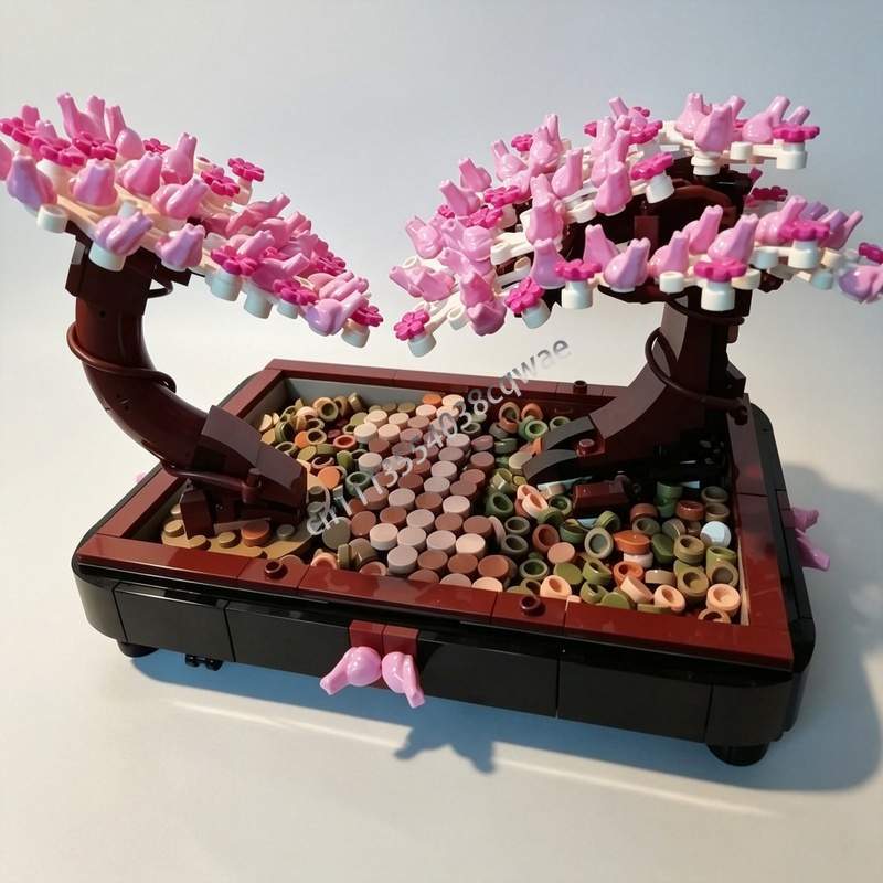 673 adet Bonsai parkı kiraz çi - Bonsai Garden Lego incelemesi ve fiyatı