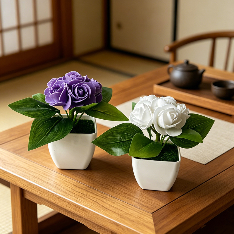 4 adet yapay 6 gül simülasyonu - Bonsai Garden Restaurant incelemesi ve fiyatı