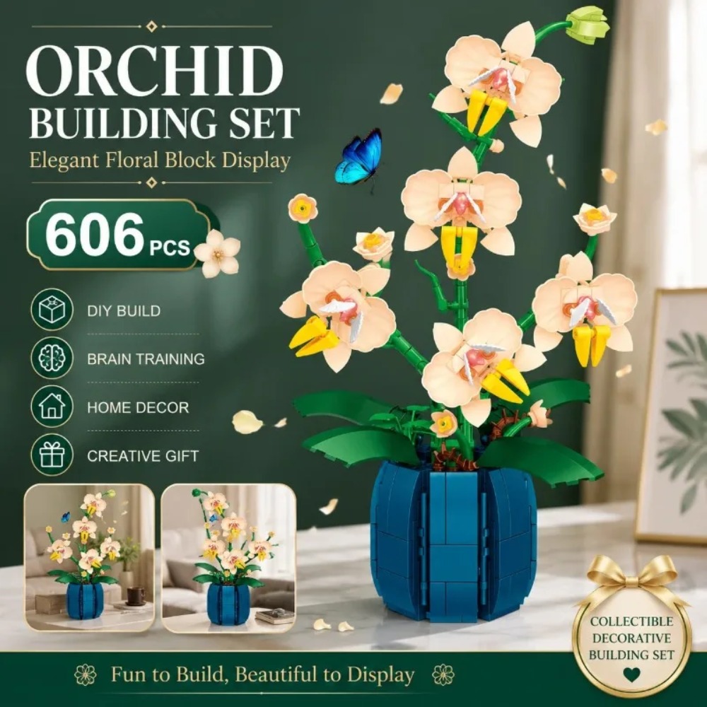 Orkide Yapı Taşları Çiçek Buke - Bonsai Garden Lego incelemesi ve fiyatı