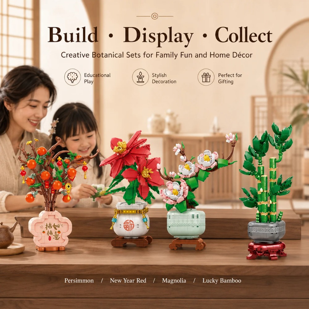 Orkide Yapı Taşları Çiçek Buke - Bonsai Garden Lego incelemesi ve fiyatı