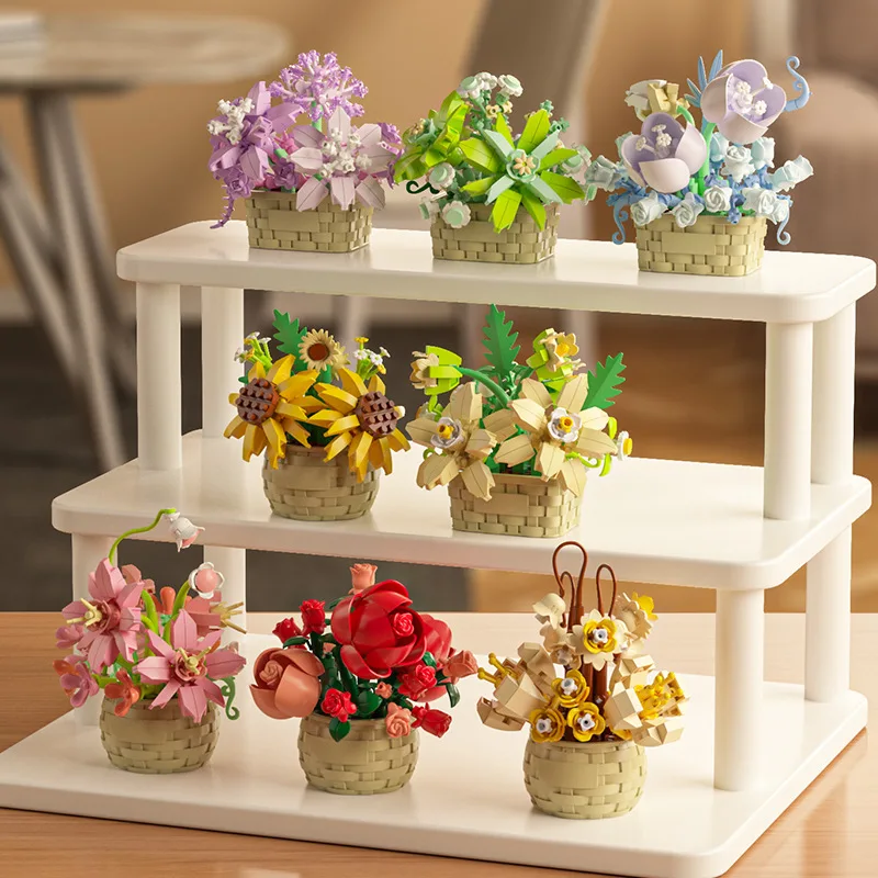 Kendin Yap MOC Saksı Gülü Ayçi - Bonsai Garden Lego incelemesi ve fiyatı