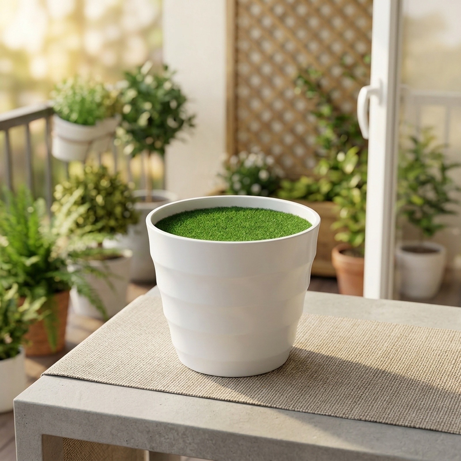 Plastik Çim Vazo, Dahili Yapay - Bonsai Garden Restaurant incelemesi ve fiyatı