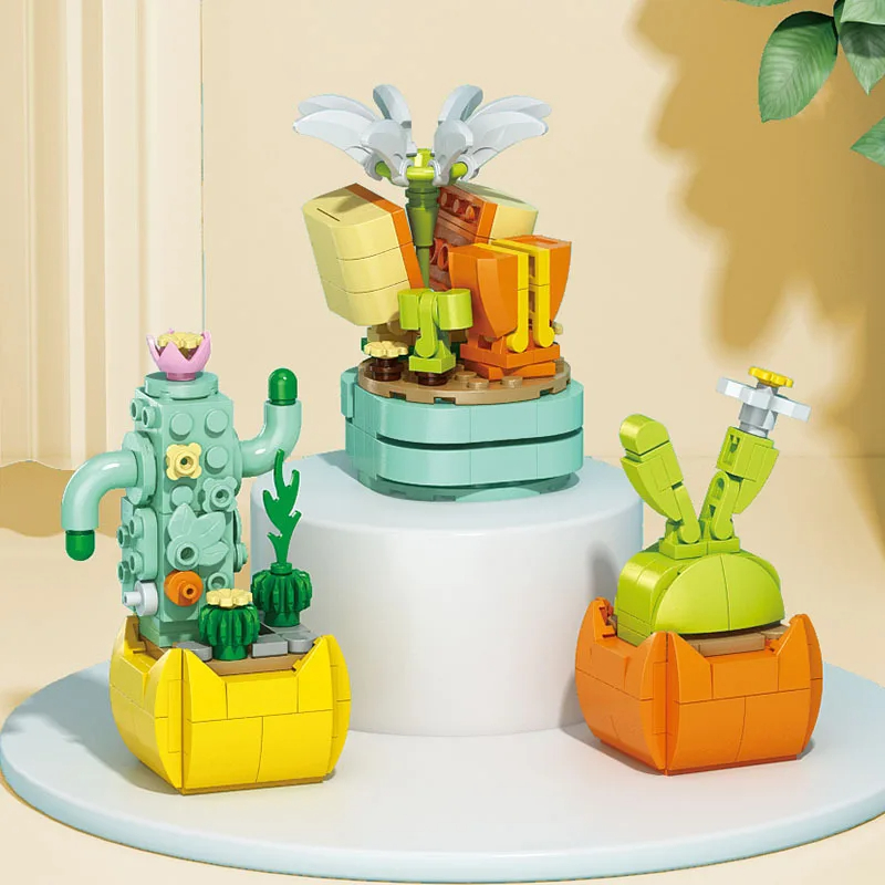 Çiçekler Succulents Yapı Taşla - Bonsai Garden Lego incelemesi ve fiyatı