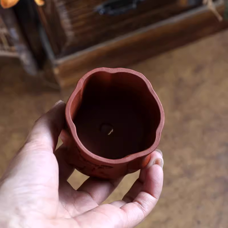 Mor kum Bonsai saksısı, oyma ç - Bonsai Garden China incelemesi ve fiyatı